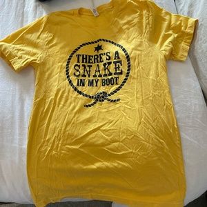snake in my boot t-shirt